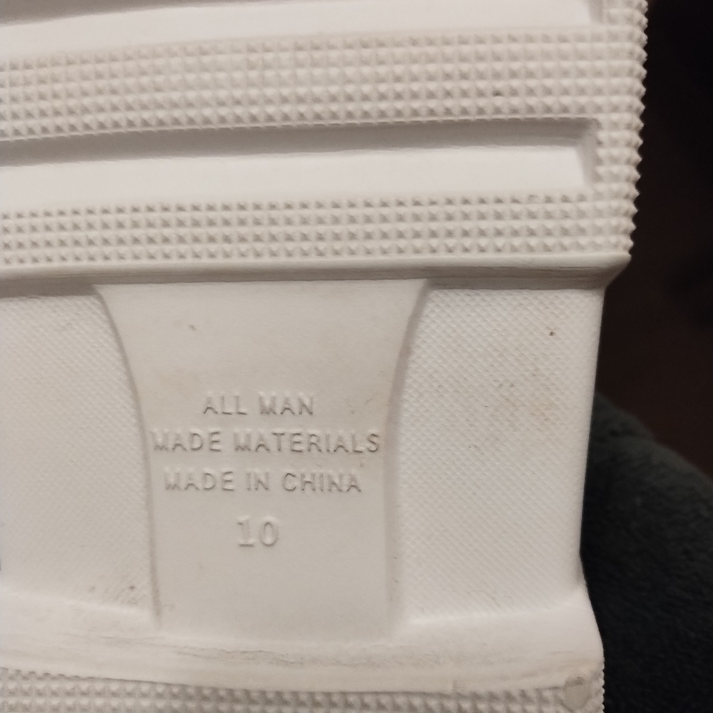 Sole Mates Unisex Throng White Flip Flops Size 10 Causal,Beach, Pool - Picture 5 of 6